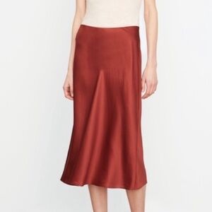 LIKE NEW Vince Bias Slip Skirt